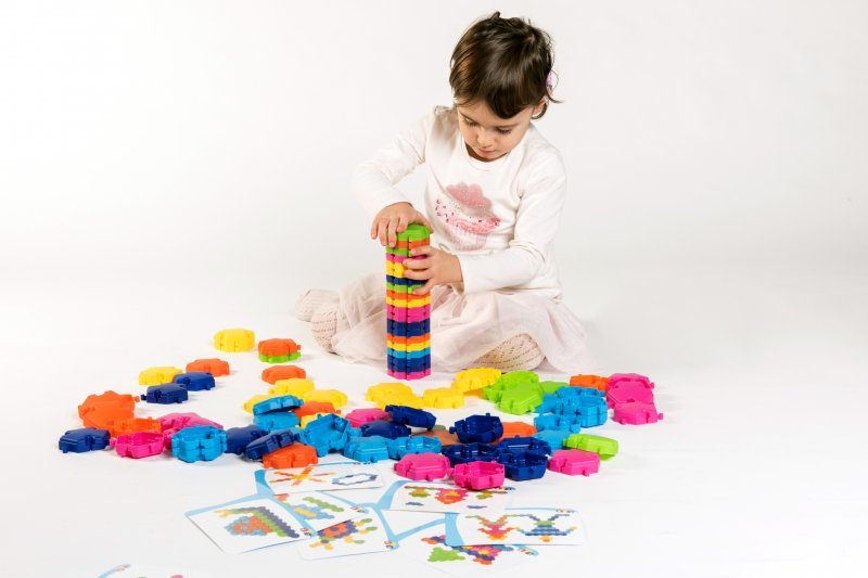 Klocki konstrukcyjne Hexagon 96